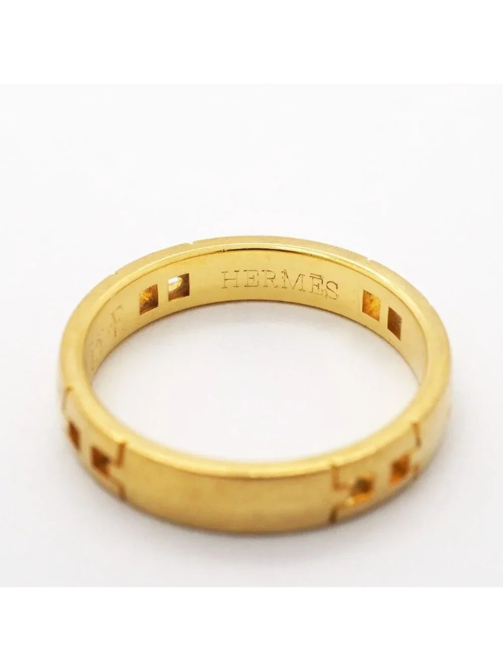 Hermes Ring Ever Herakles 18K Yellow Gold